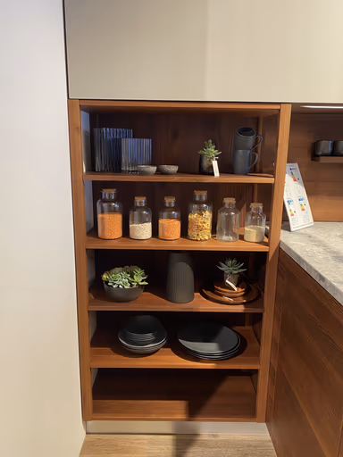 Massivholz-Küche Walden in Robinie